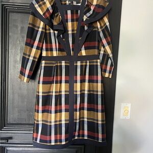 Plaid women’s dress from Spain